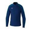 ERIMA SWEAT 1/4 ZIP D'ENTRAÎNEMENT EVO STAR - Réf 1262408 - ADULTE ET ENFANT 