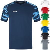 JAKO - Maillot Power (Manches Courtes), Mixte, Noir, M