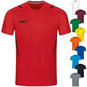 MAILLOT JAKO CHALLENGE manches courtes - réf 4221- ADULTE , FEMME ET ENFANT