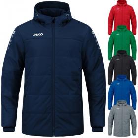 JAKO VESTE COACH TEAM AVEC CAPUCHON - 7103 - ADULTE ET ENFANT