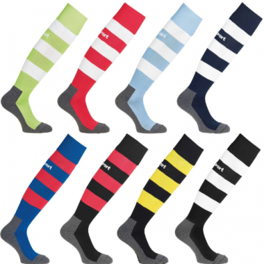 UHLSPORT BAS TEAM PRO ESSENTIAL STRIPE CHAUSSETTES - REF 1006100 - ADULTE ET ENFANT