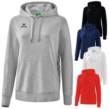 ERIMA SWEAT A CAPUCHE ESSENTIAL TEAM - Réf 2072207 - ADULTE, FEMME ET ENFANT 