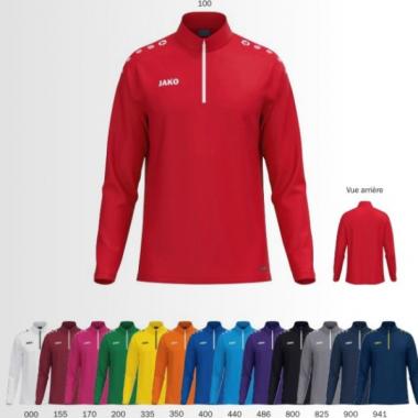 JAKO SWEAT ZIP TOP ONE - Réf 8600 -  ADULTE ET ENFANT 